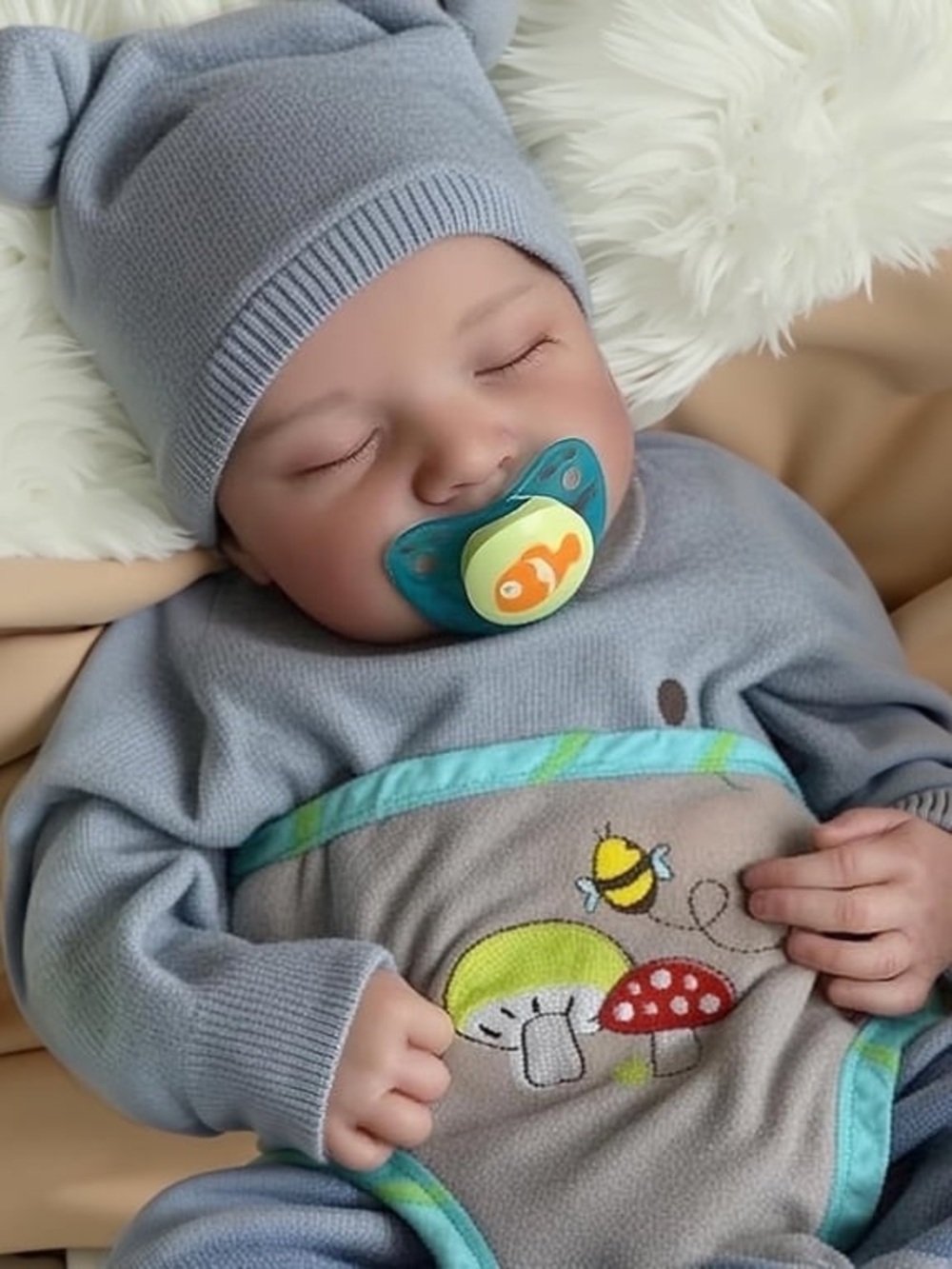 19โ Reborn Baby Doll โ Lifelike Newborn Silicone Vinyl Doll